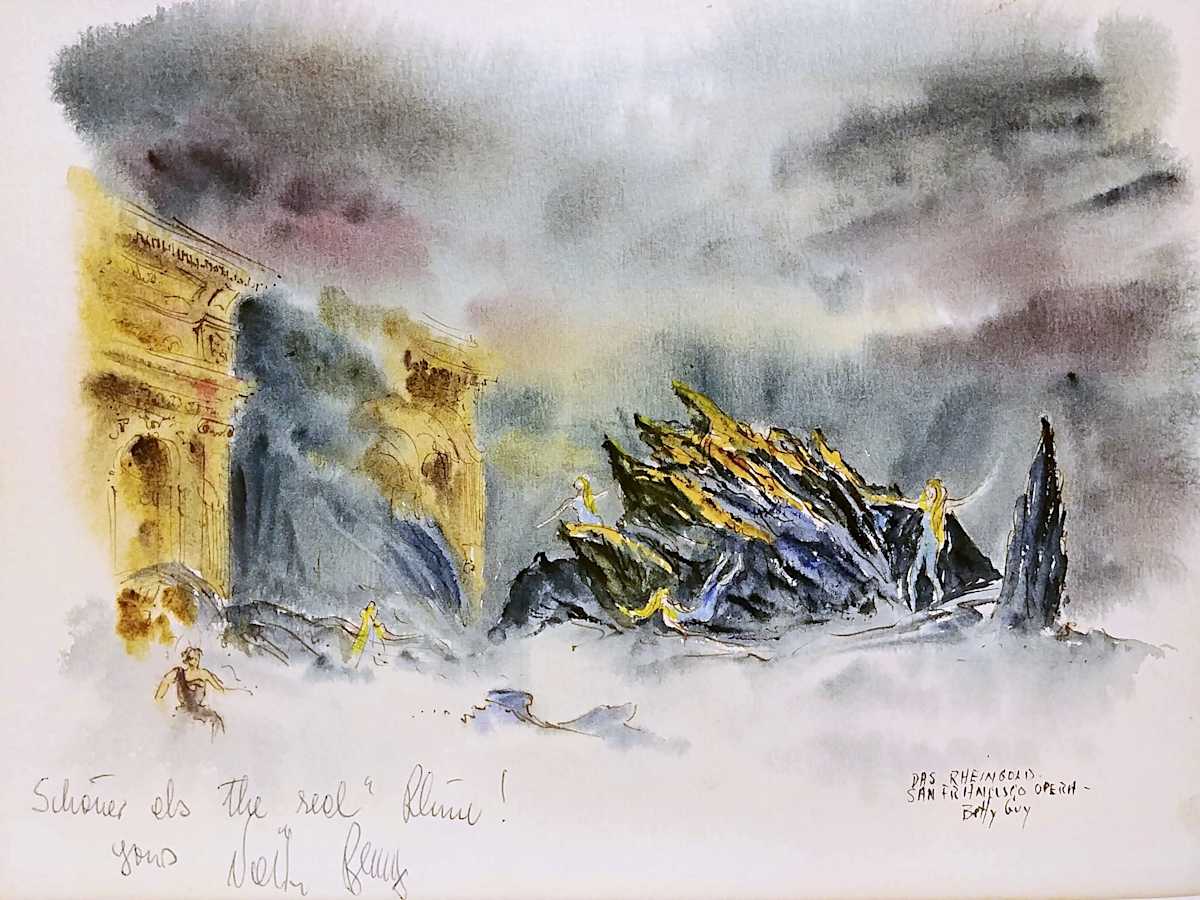 Das Rheingold San Francisco Opera by Betty Guy 