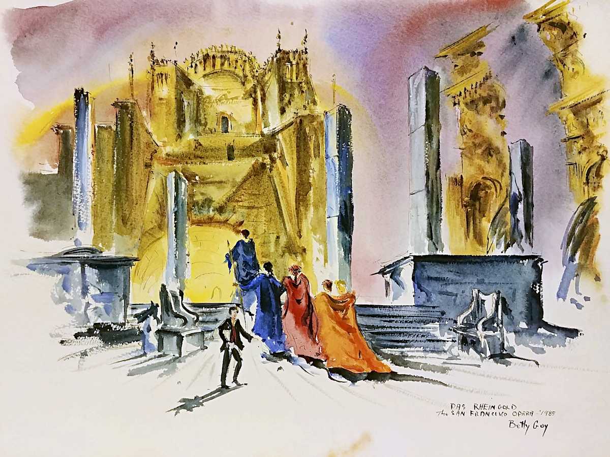 Das Rheingold The San Francisco Opera by Betty Guy 