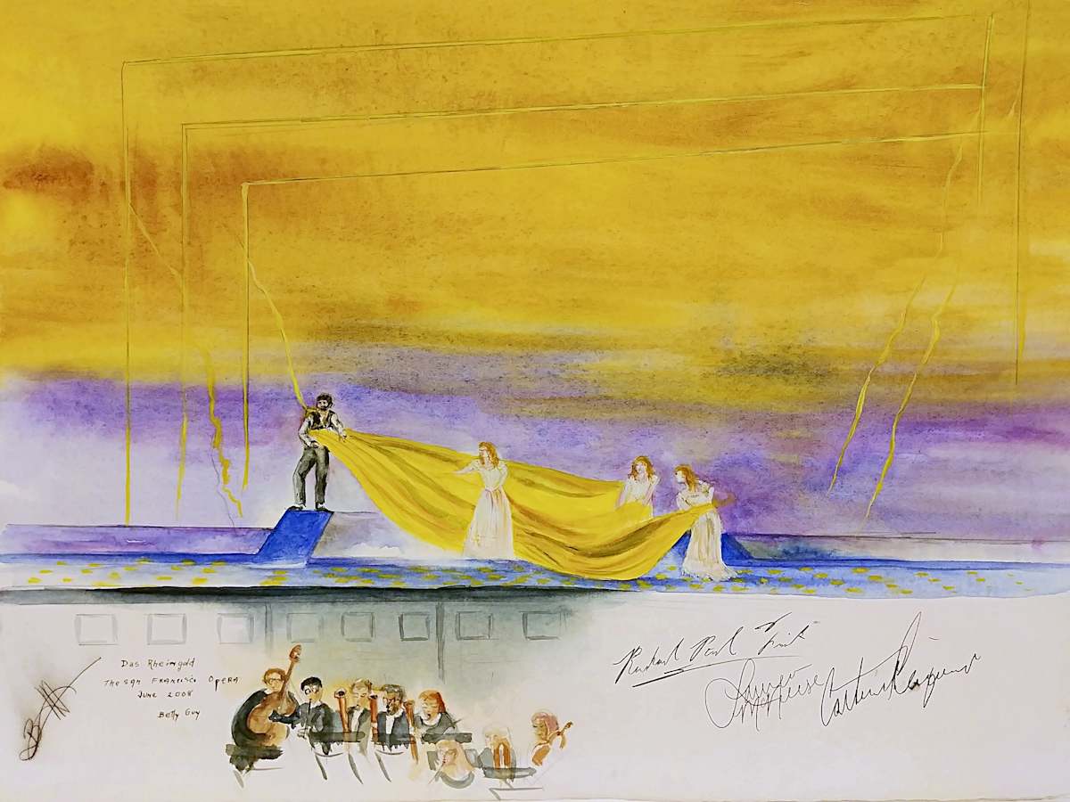Das Rheingold The San Francisco Opera by Betty Guy 