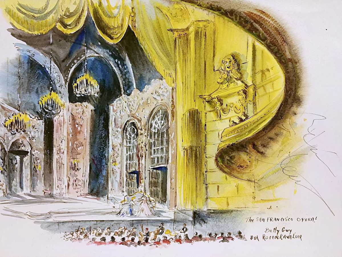 Der Rosenkavalier The San Francisco Opera! by Betty Guy 