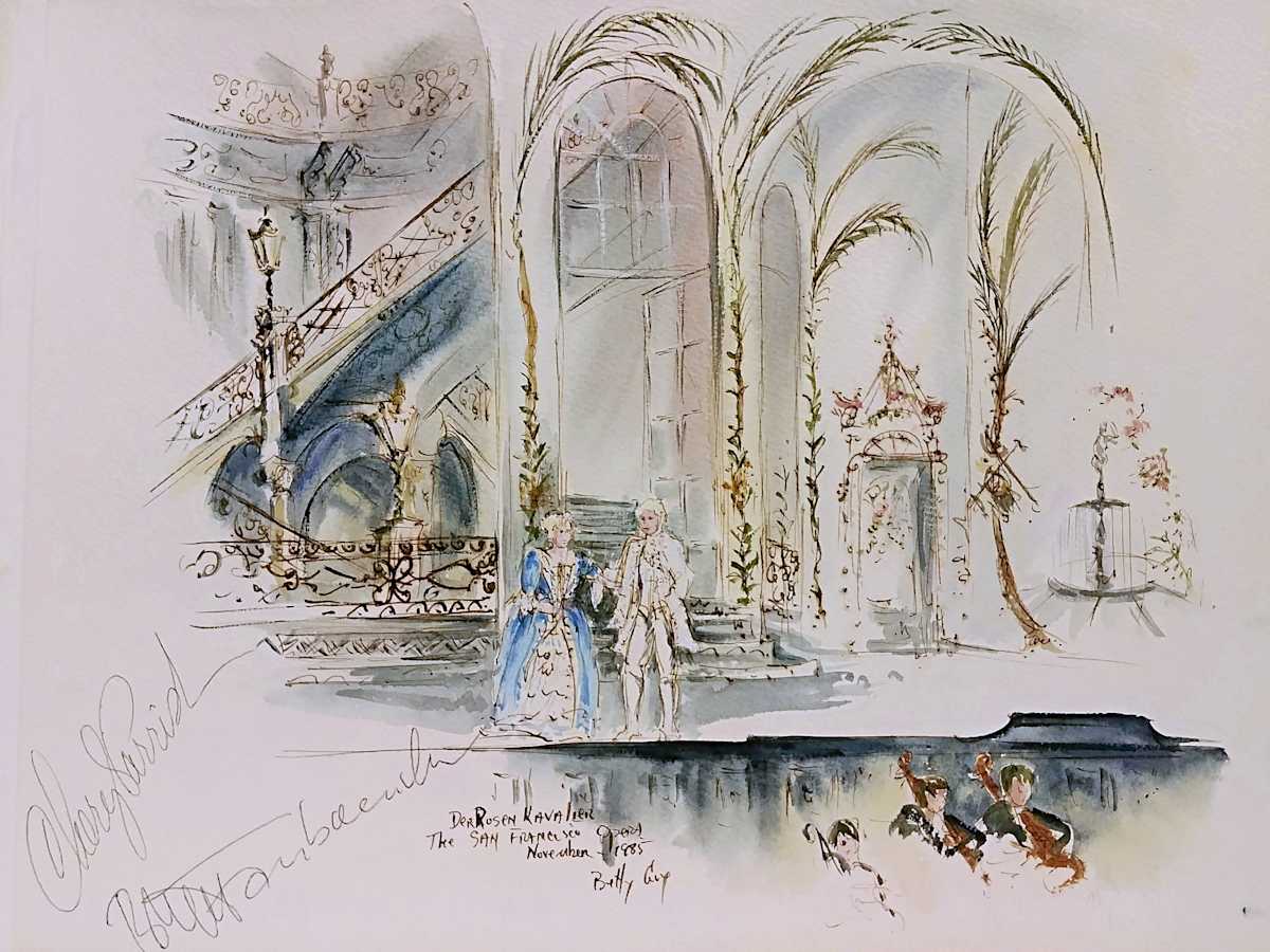 Der Rosenkavalier The San Francisco Opera by Betty Guy 
