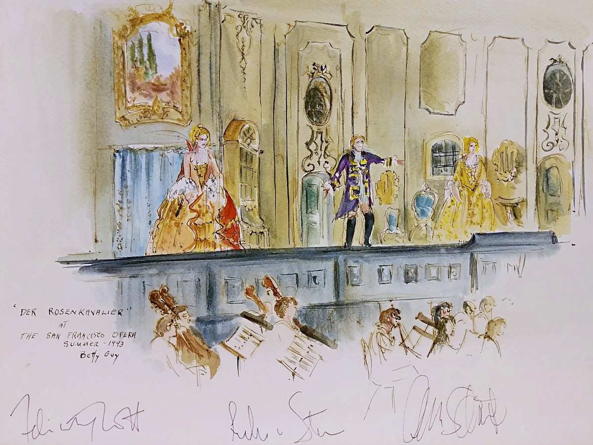 "Der Rosenkavalier" at The San Francisco Opera by Betty Guy 
