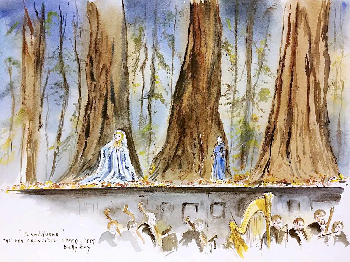 "Tannhauser" The San Francisco Opera by Betty Guy 