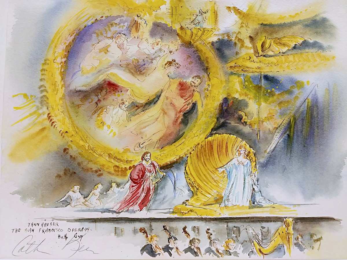 Tannhauser The San Francisco Opera by Betty Guy 