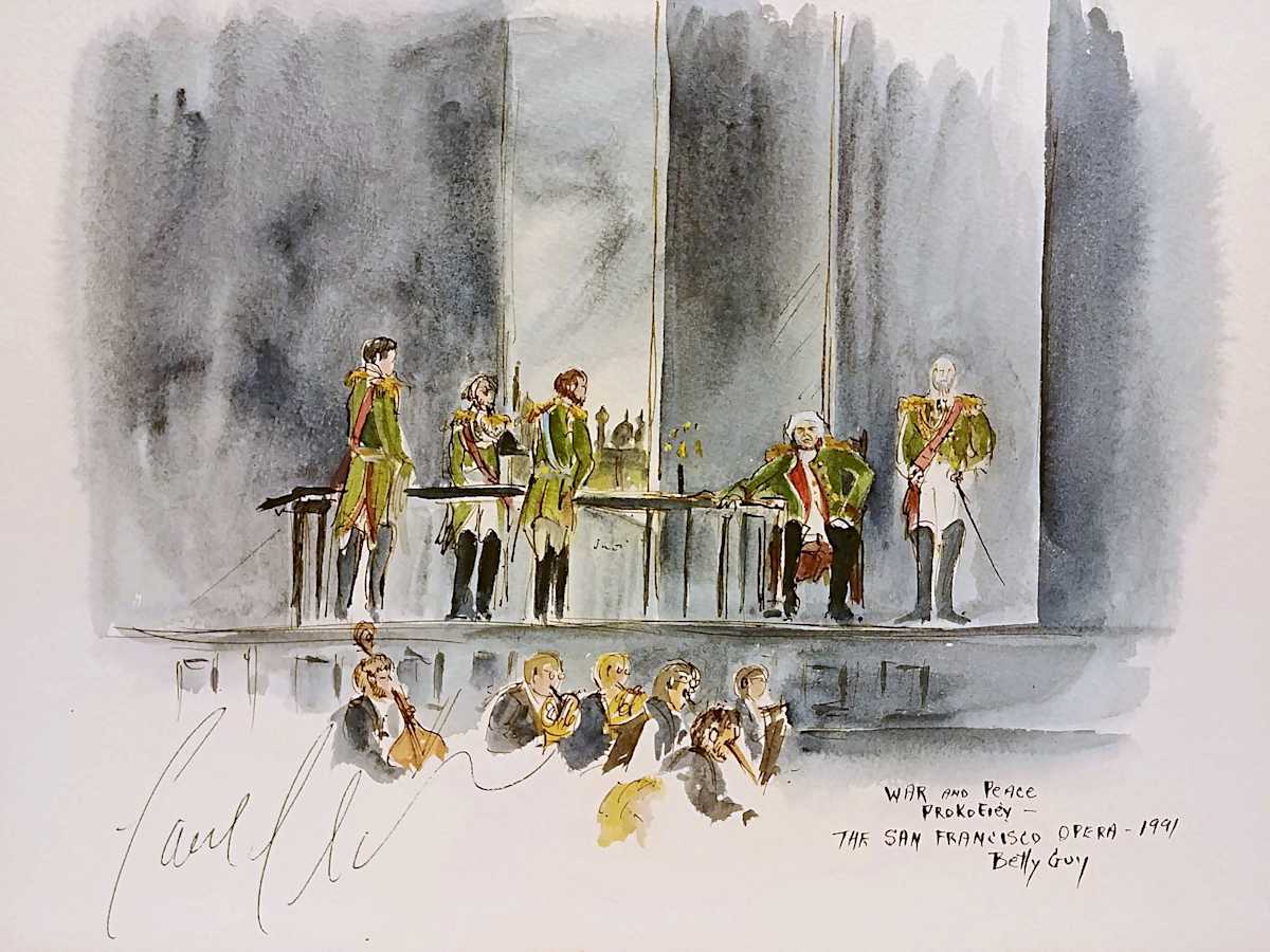War and Peace Prokofiev The San Francisco Opera by Betty Guy 