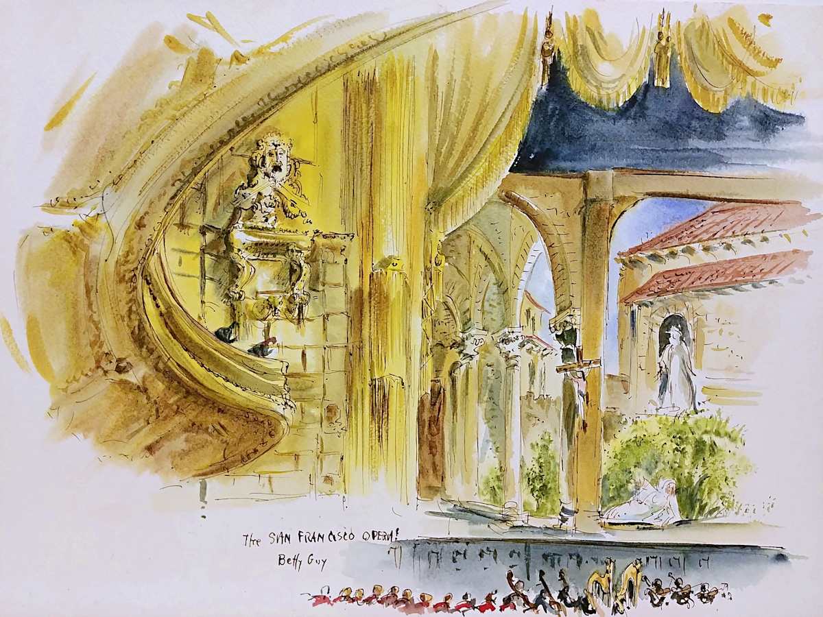 The San Francisco Opera! by Betty Guy 
