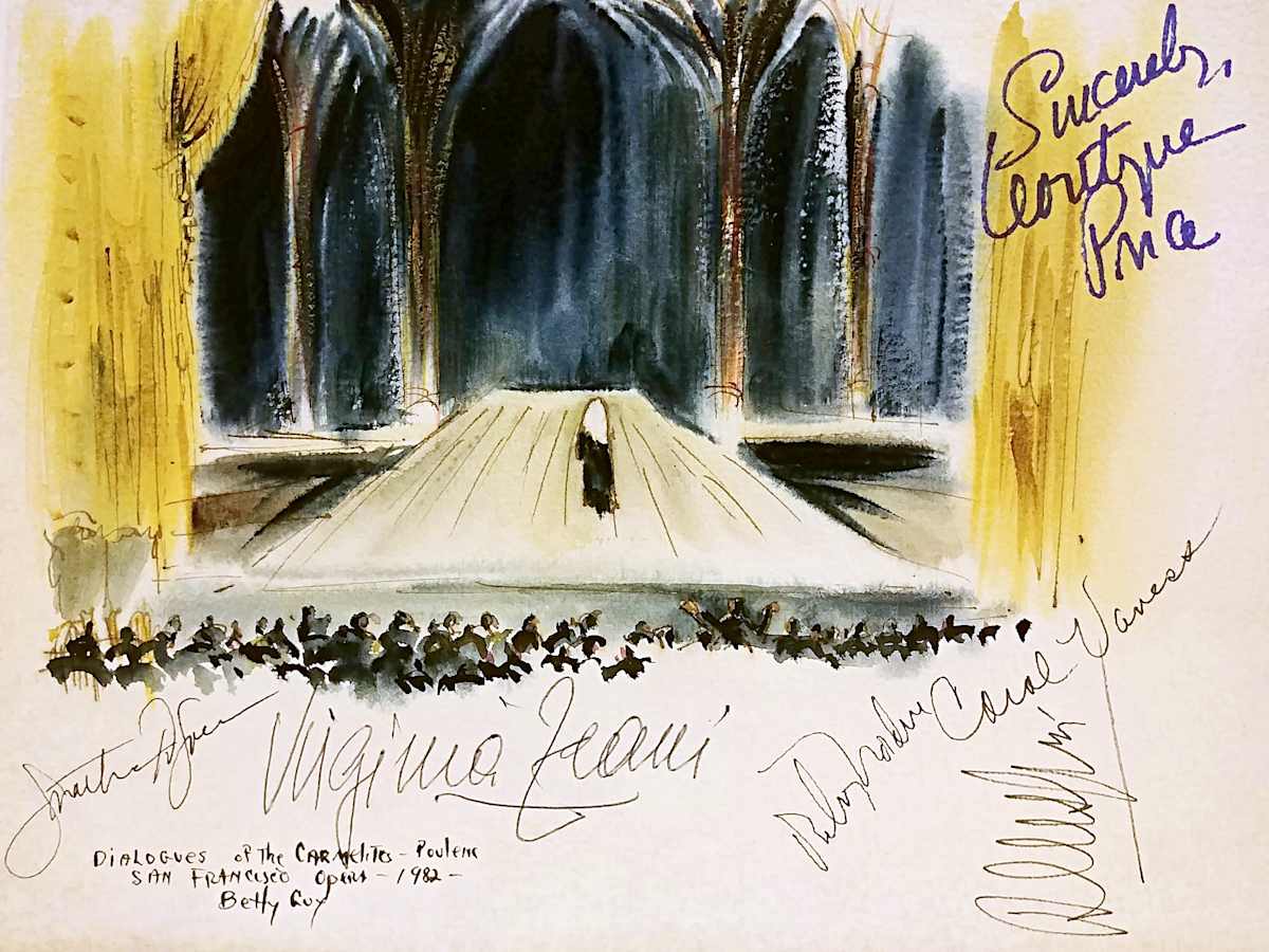 Dialogues of the Carmelites - Poulenc San Francisco Opera by Betty Guy 