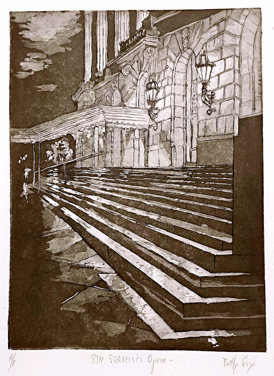 San Francisco Opera by Betty Guy 