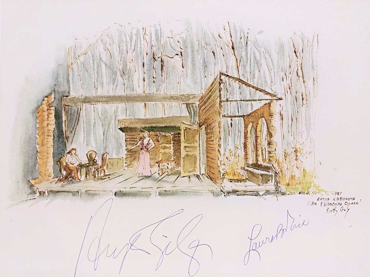 Katya Kabanova San Francisco Opera! by Betty Guy 