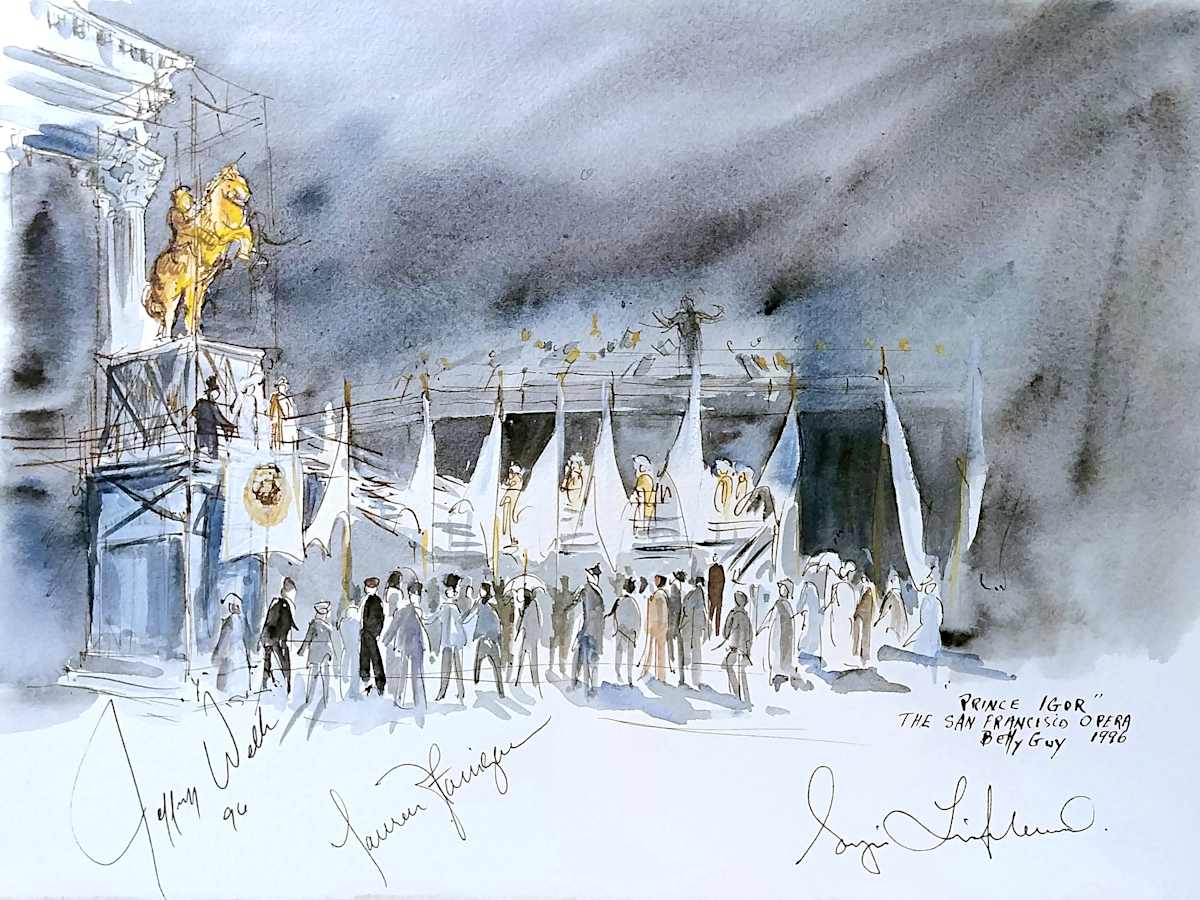 Prince Igor The San Francisco Opera by Betty Guy 