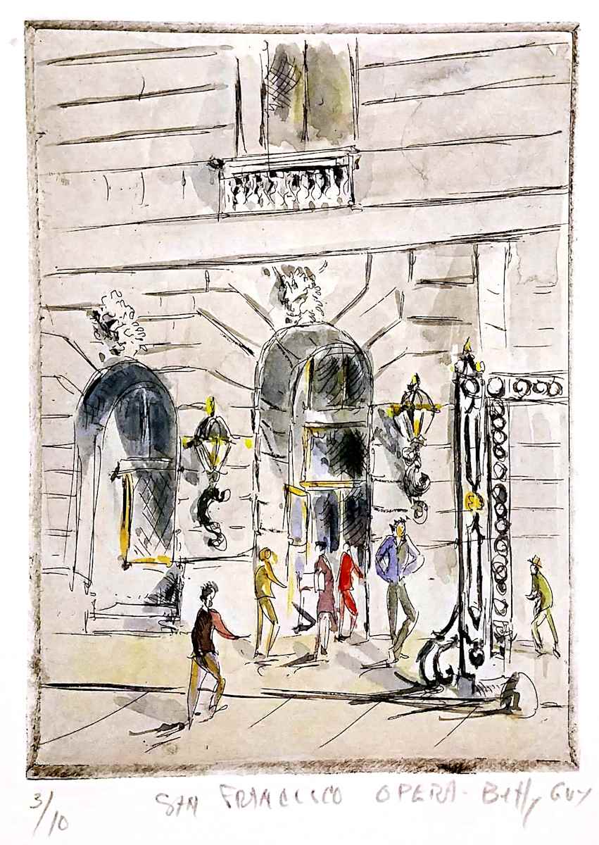 San Francisco Opera by Betty Guy 