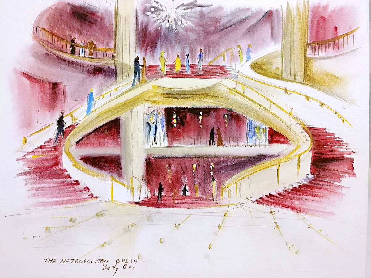 The Metropolitan Opera by Betty Guy 
