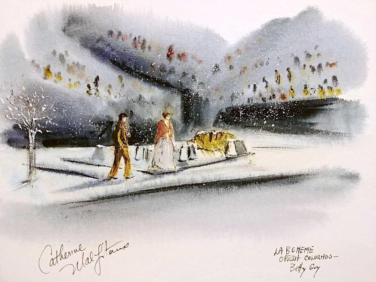 La Boheme Opera Colorado by Betty Guy 
