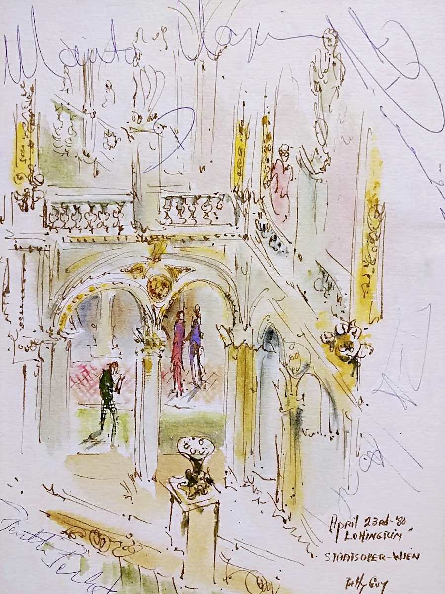 Lohingrin Staatsoper - Wien by Betty Guy 