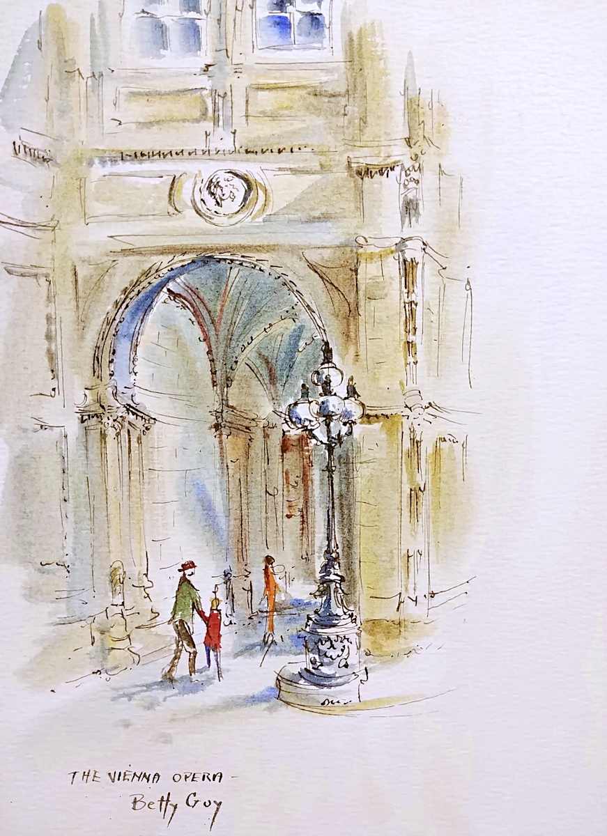 The Vienna Opera by Betty Guy 