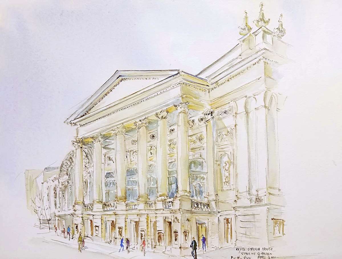 Royal Opera House Covent Garden by Betty Guy 