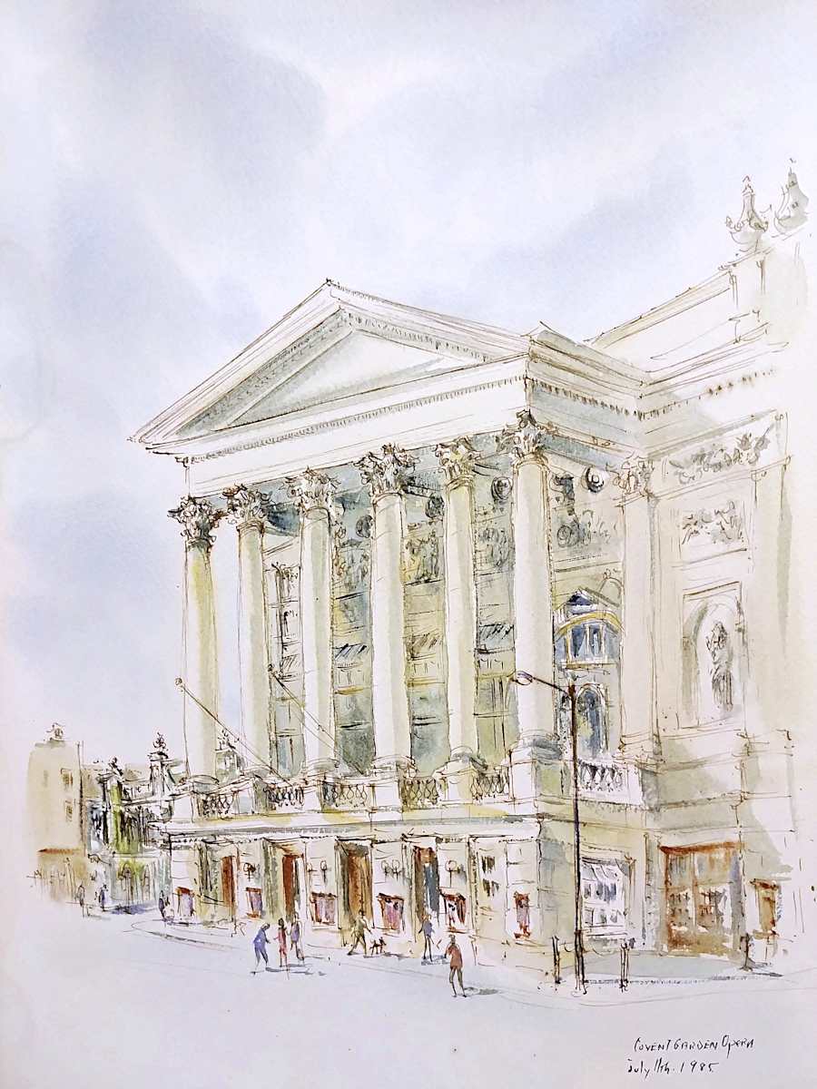 Covent Garden Opera by Betty Guy 