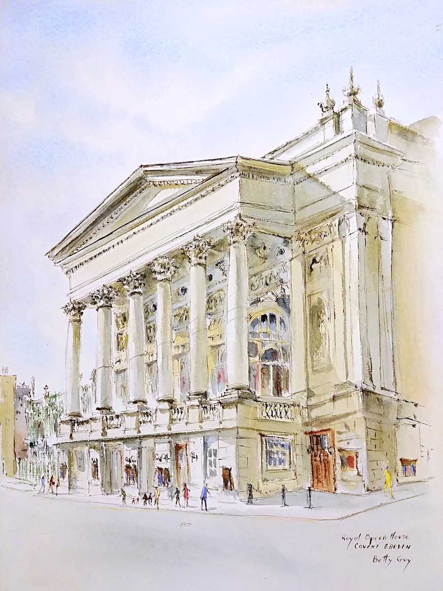 Royal Opera House Covent Garden by Betty Guy 