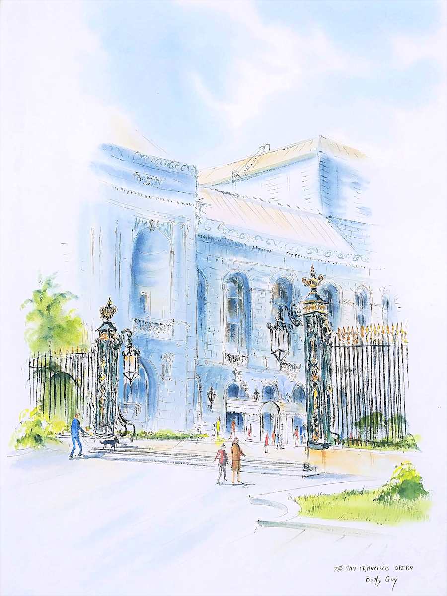 The San Francisco Opera by Betty Guy 