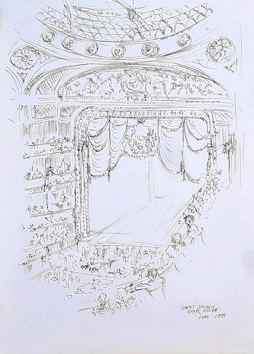 Covent Garden Royal Opera by Betty Guy 