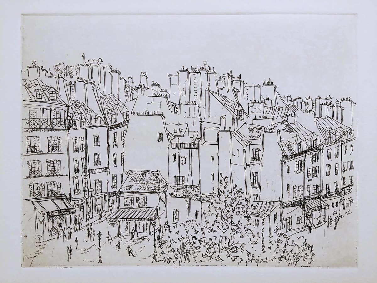 Paris (untitled but from a series titled "Paris") by Betty Guy 