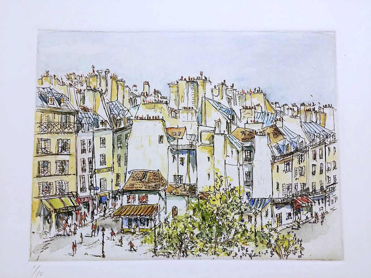 Paris (this is untitled but is from a series titled "Paris") by Betty Guy 