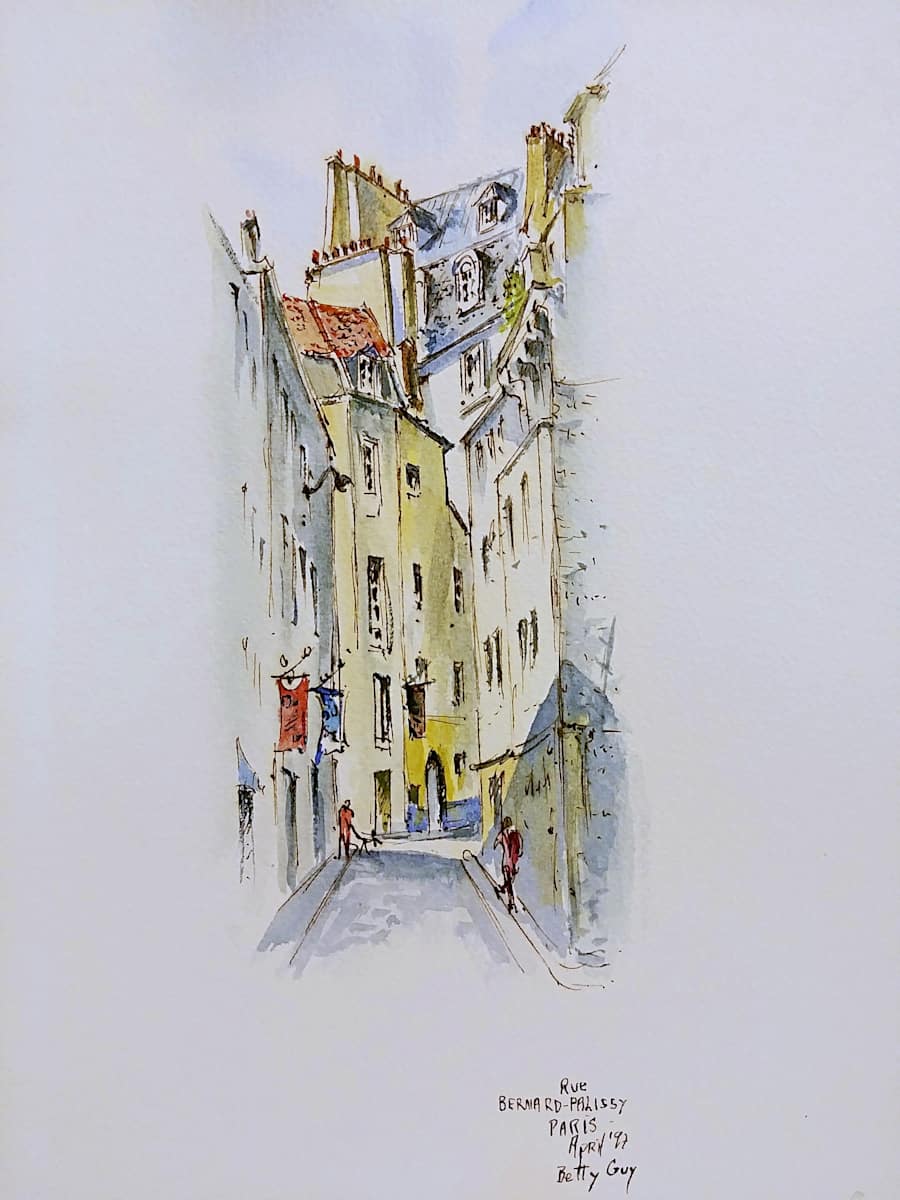 Rue Bernard-Palissy by Betty Guy, Image 1.