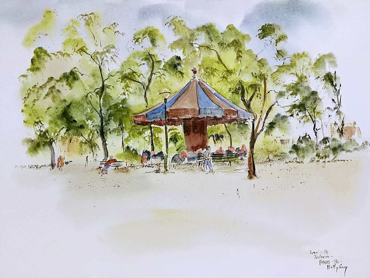 Tuileries by Betty Guy 
