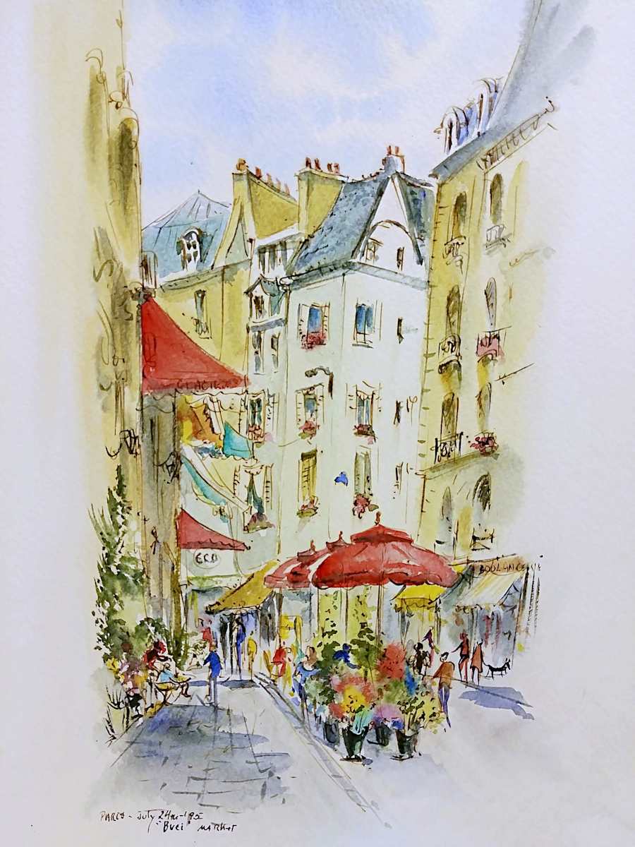 Buci Market by Betty Guy 