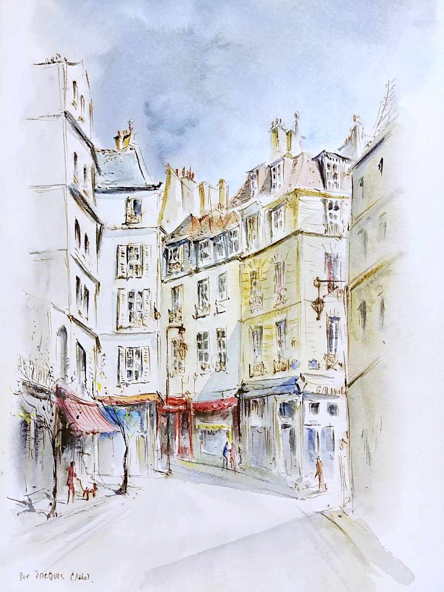 Rue Jacques Calbot by Betty Guy 