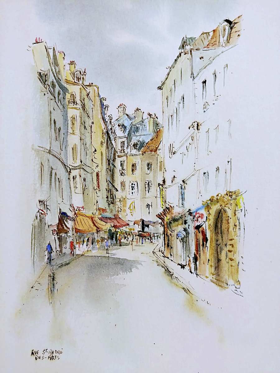 Rue St Andre by Betty Guy, Image 1.