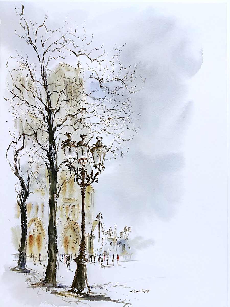 Notre Dame by Betty Guy 