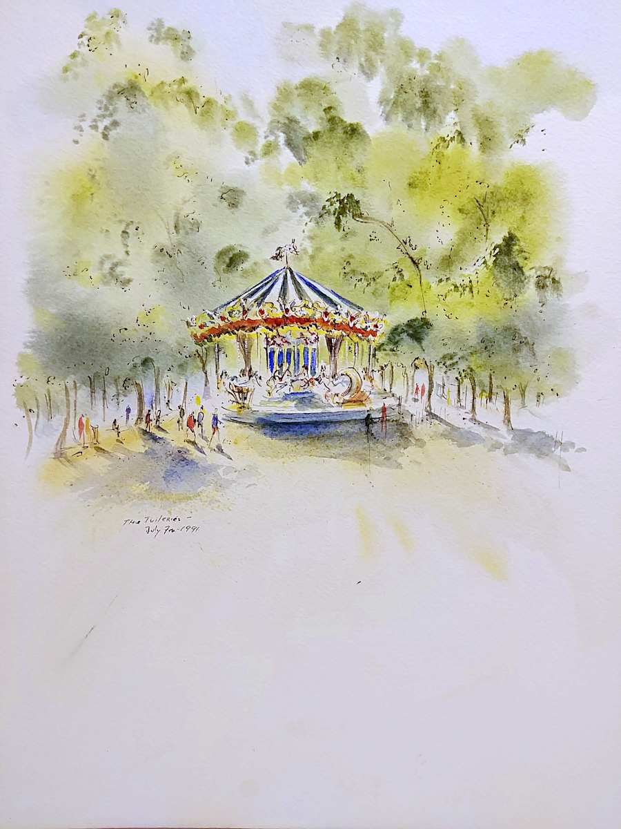 The Tuileries by Betty Guy 