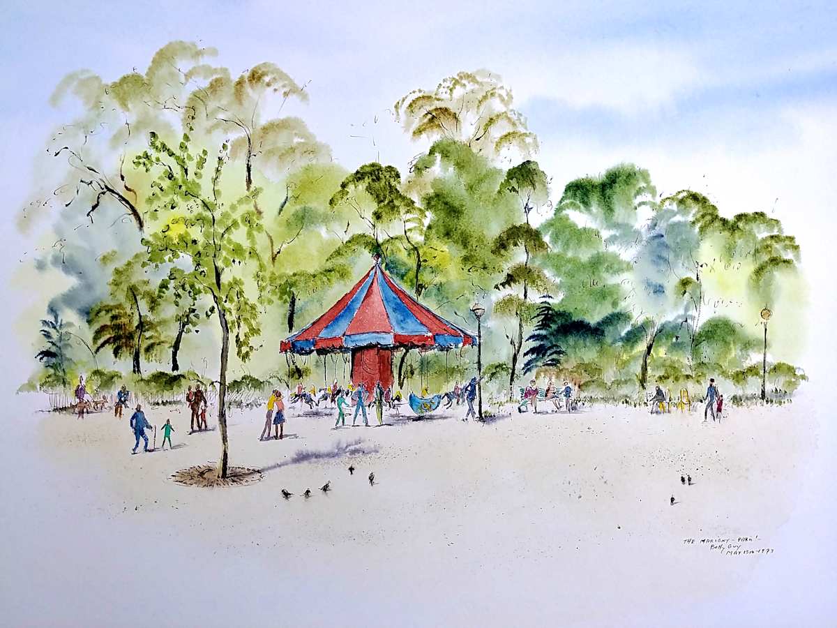 The Marigny - Paris! by Betty Guy 