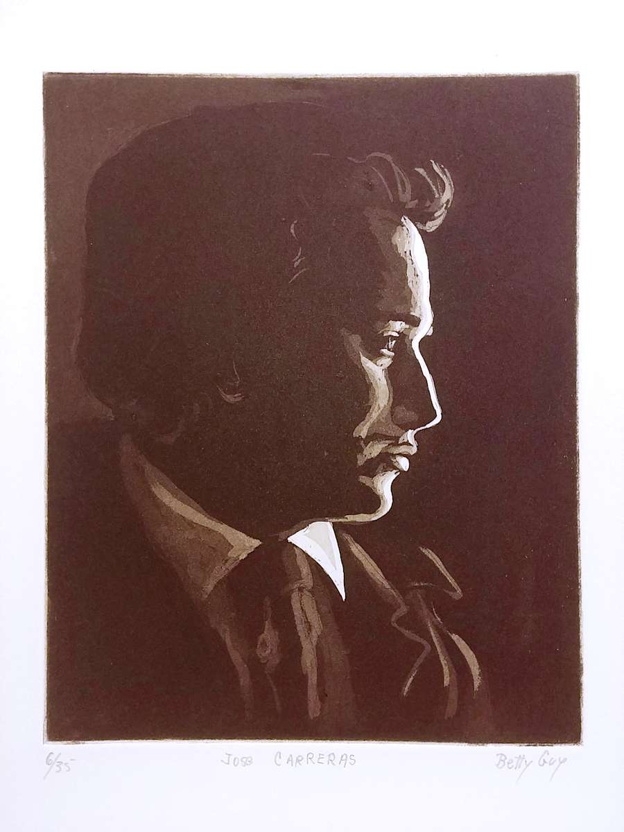 Jose Carreras by Betty Guy 