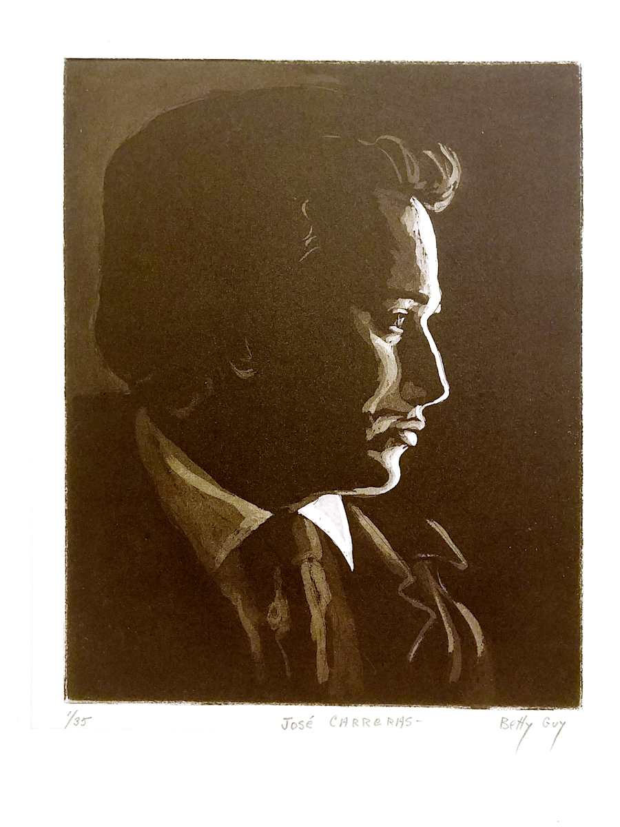 Jose Carreras by Betty Guy 