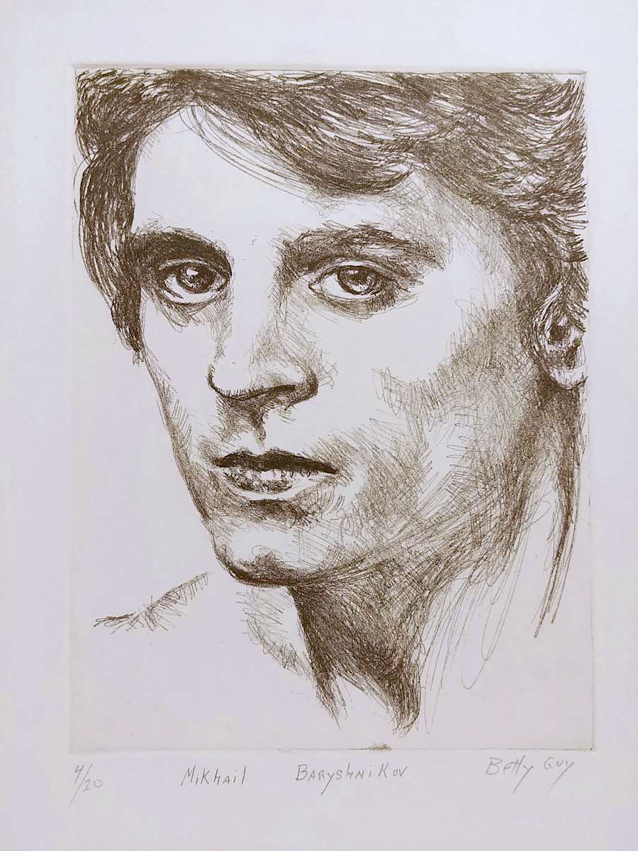 Mikhail Baryshnikov by Betty Guy 