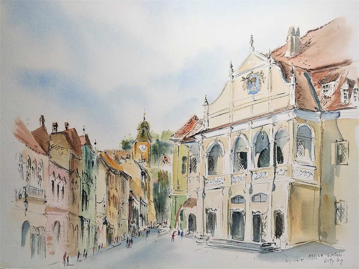 Brasov - Romania by Betty Guy 