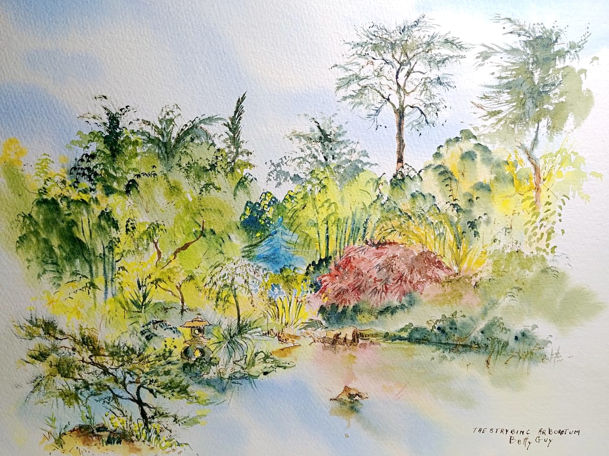 The Strybing Arboretum by Betty Guy, Image 1.