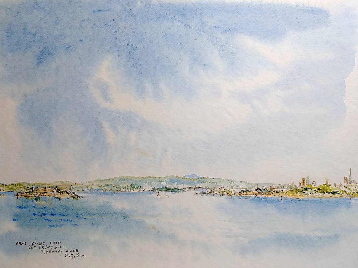 From Crissy Field San Francisco by Betty Guy 