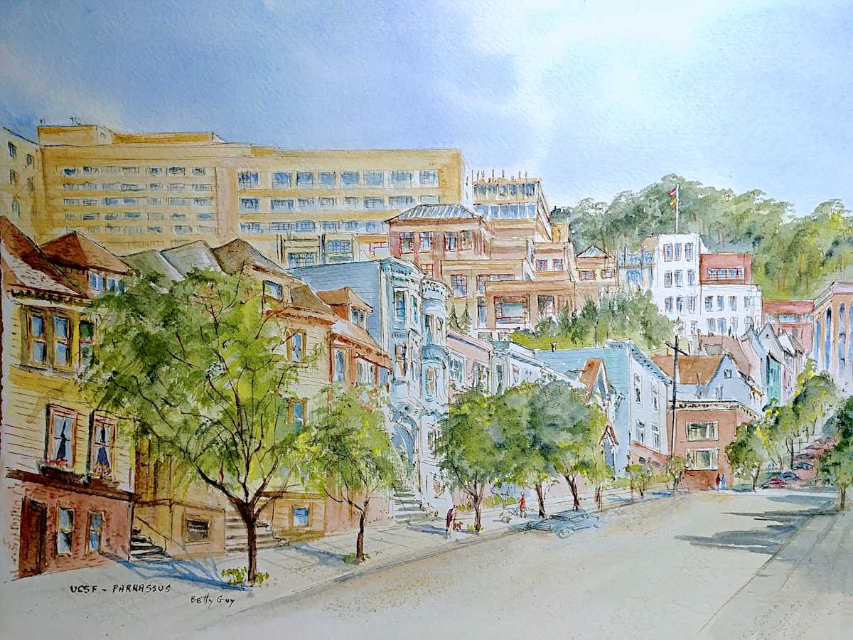 UCSF - Parnassus by Betty Guy 