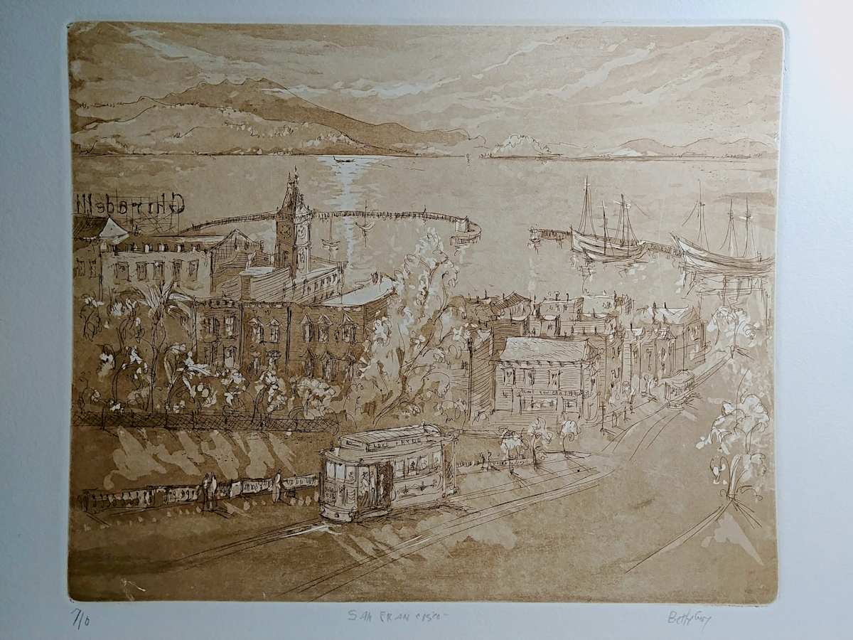 San Francisco by Betty Guy 