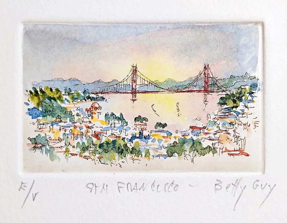 San Francisco by Betty Guy 