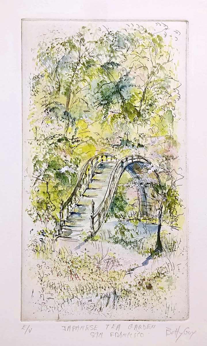 Japanese Tea Garden San Francisco by Betty Guy 