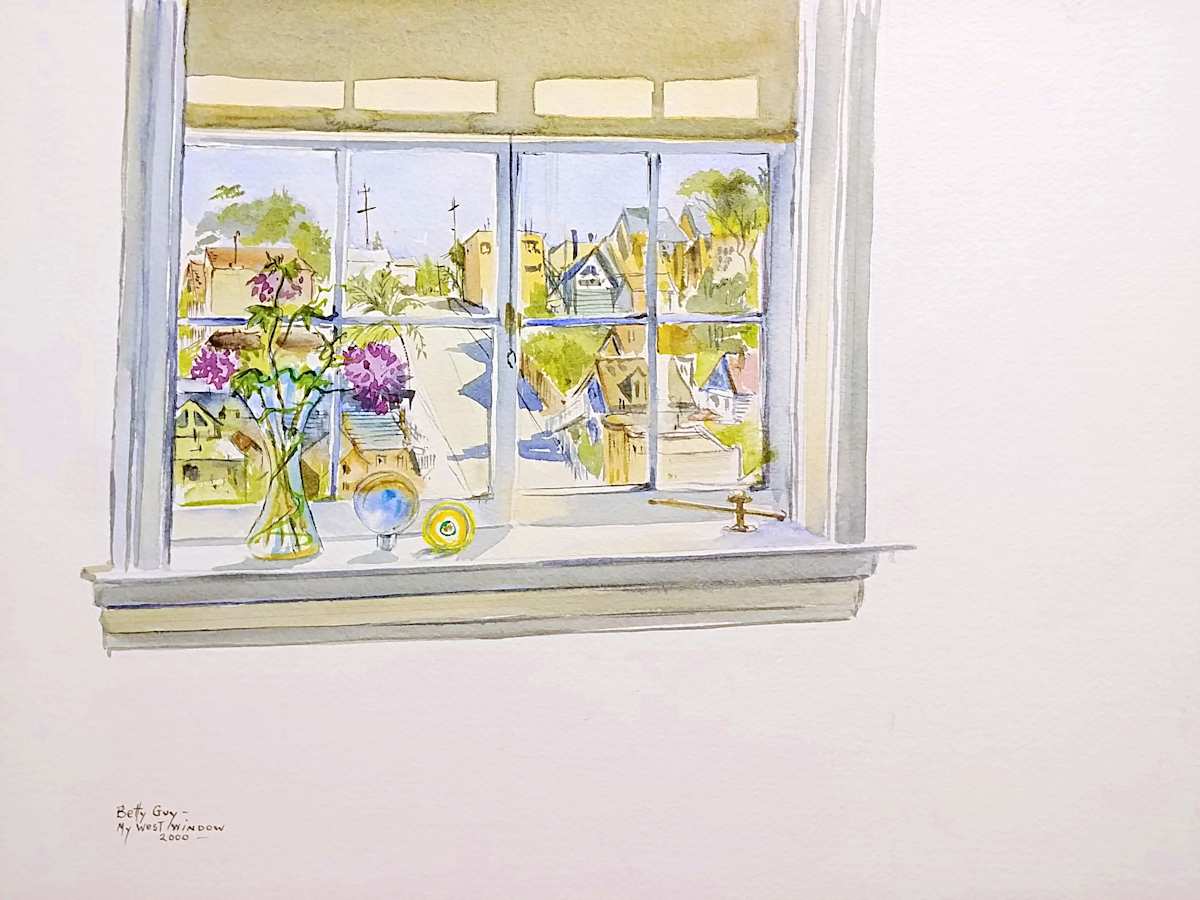 My West Window by Betty Guy 