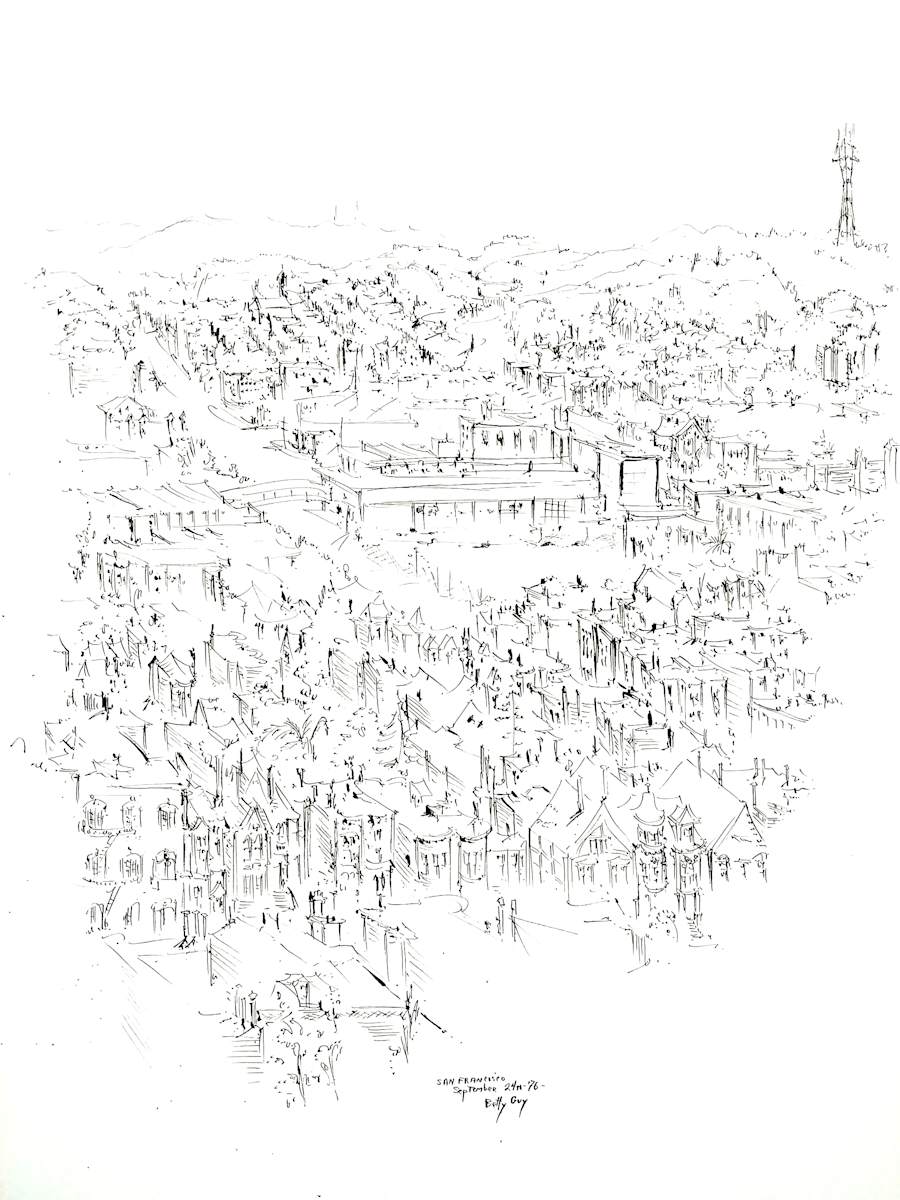 San Francisco by Betty Guy 