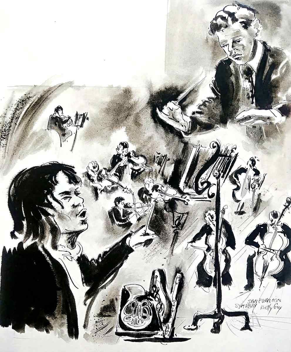 San Francisco Symphony by Betty Guy 