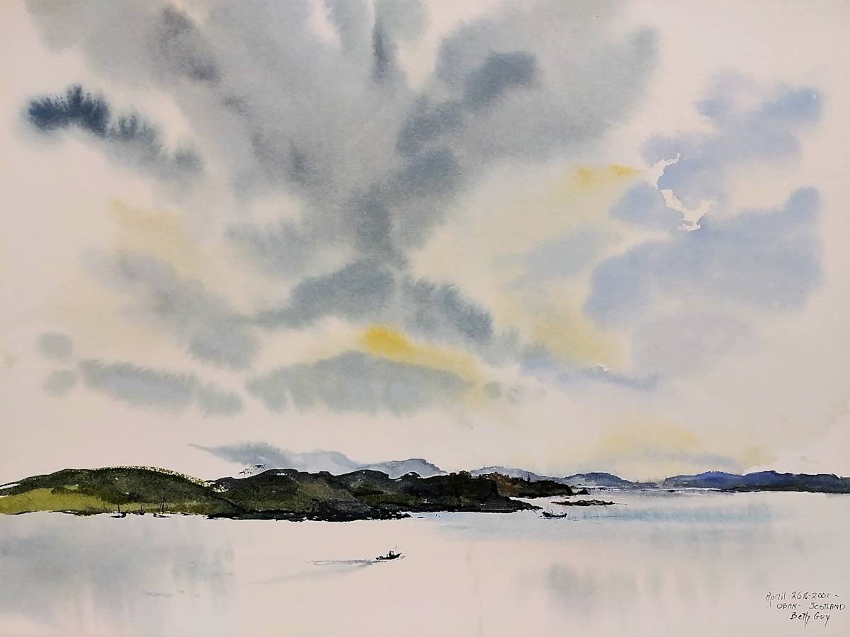 Oban - Scotland by Betty Guy 