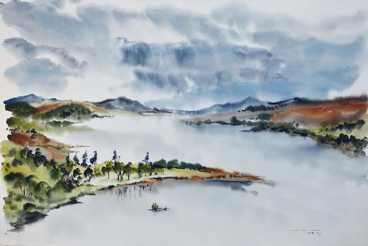 Dornoch Firth - Scotland-! by Betty Guy 