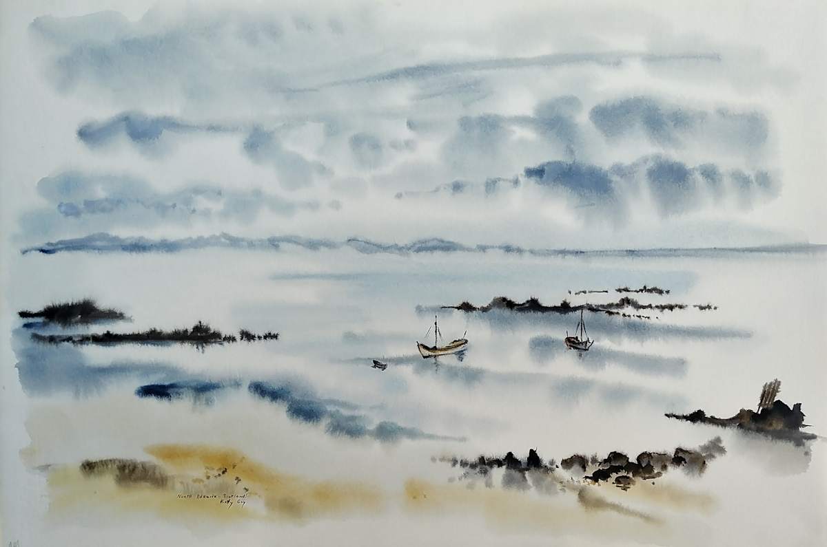 North Berwick - Scotland! by Betty Guy 